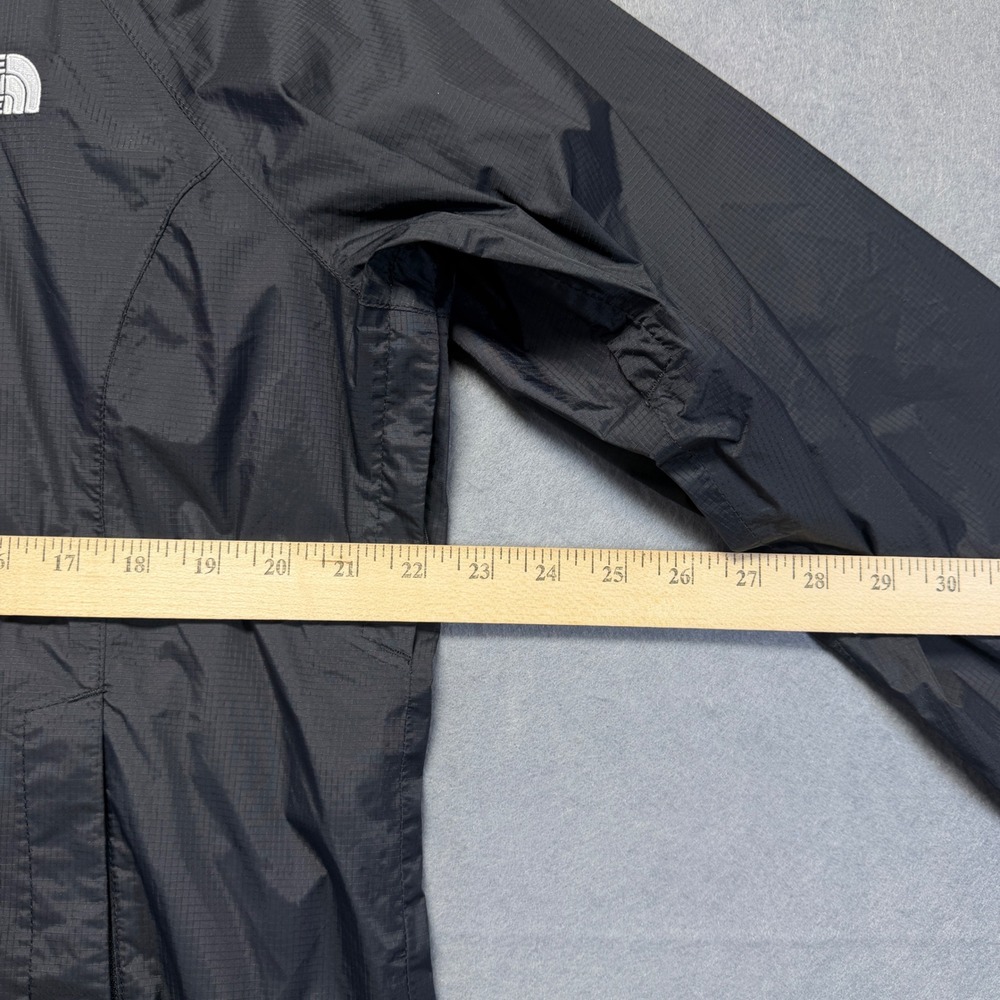 The North Face DryVent Rain Jacket Womens Black Hooded Waterproof Pit Zips Shell - Picture 12 of 12